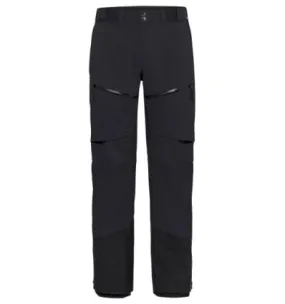 Uomo Vaude Pantaloni Monviso 3L (nero)