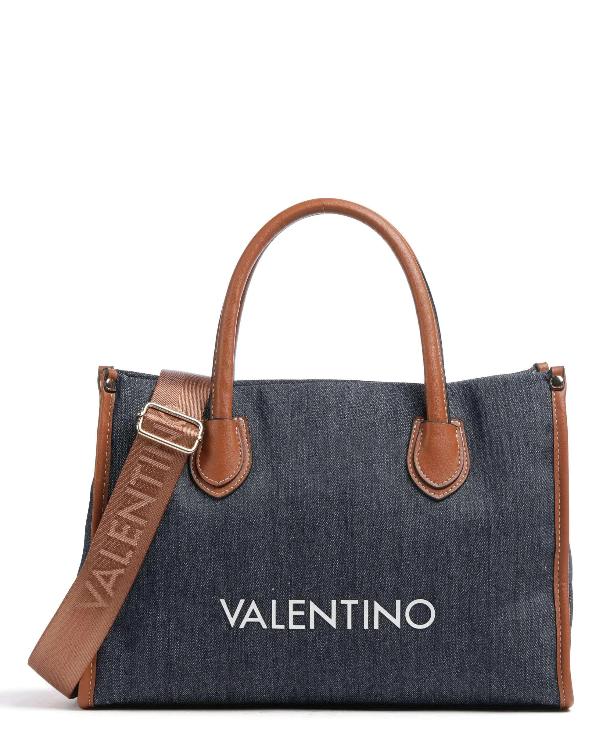  Valentino Bags Leith Borsa a mano cotone jeans  