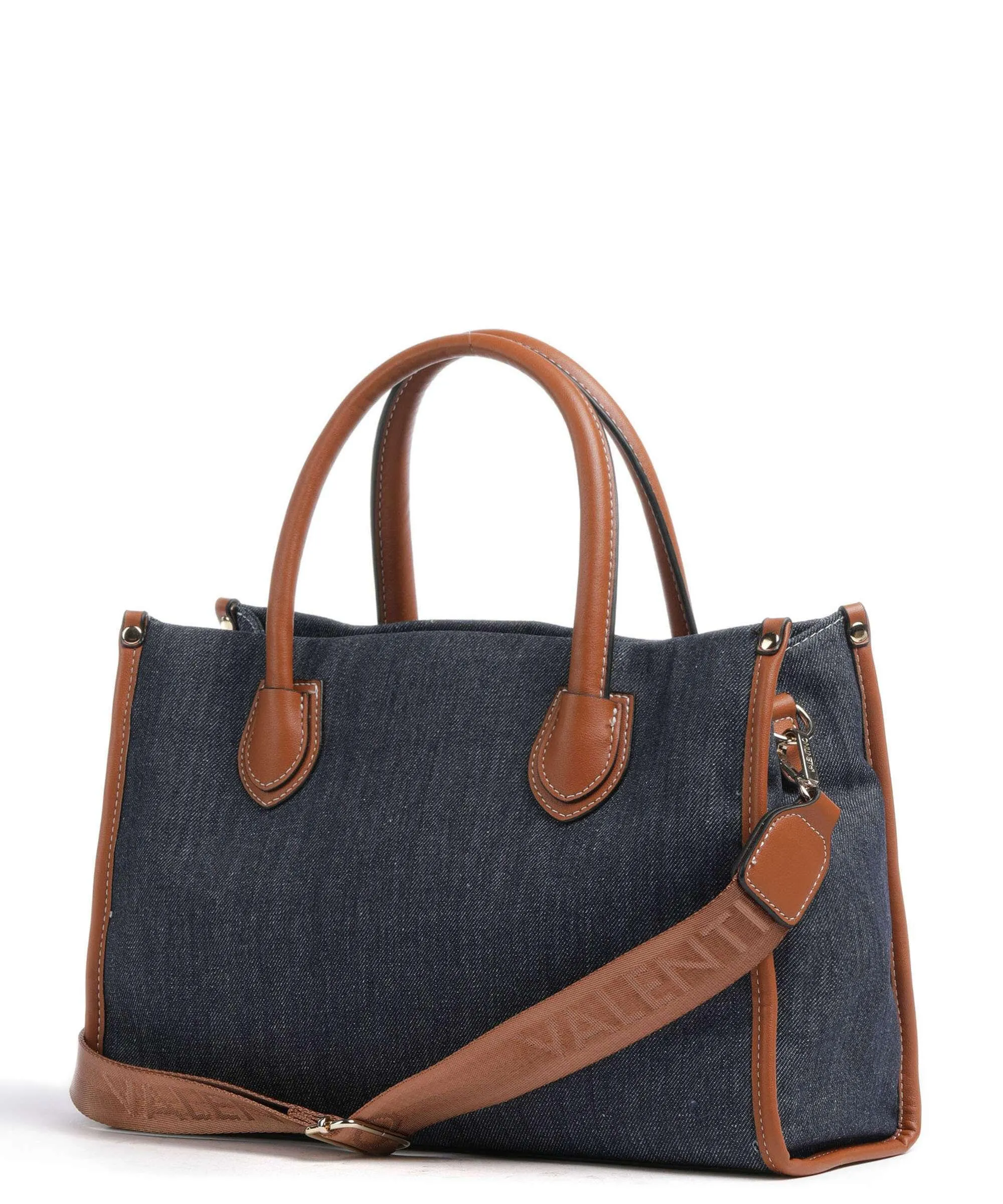  Valentino Bags Leith Borsa a mano cotone jeans  