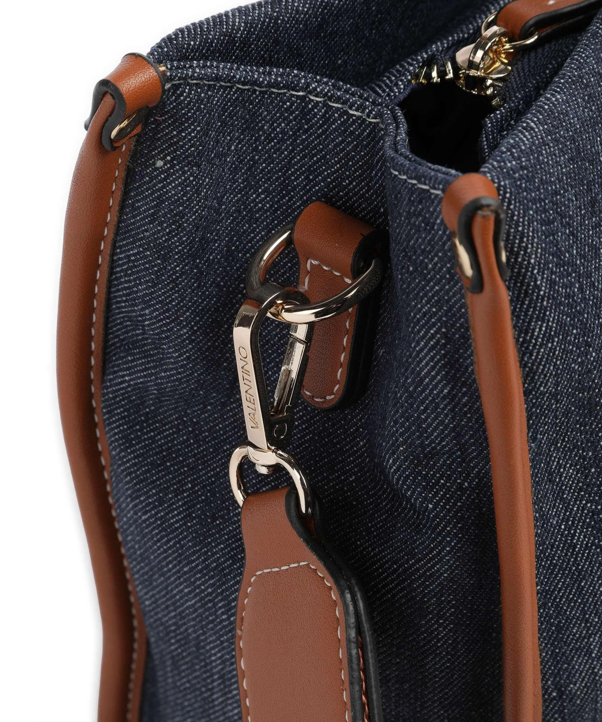  Valentino Bags Leith Borsa a mano cotone jeans  