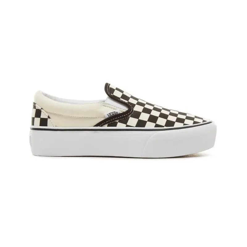 Vans Ua Classic Slip-on Platform (scacchiera in bianco e nero)