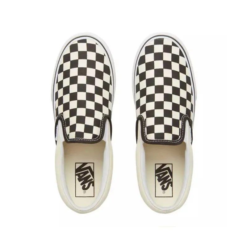 Vans Ua Classic Slip-on Platform (scacchiera in bianco e nero)