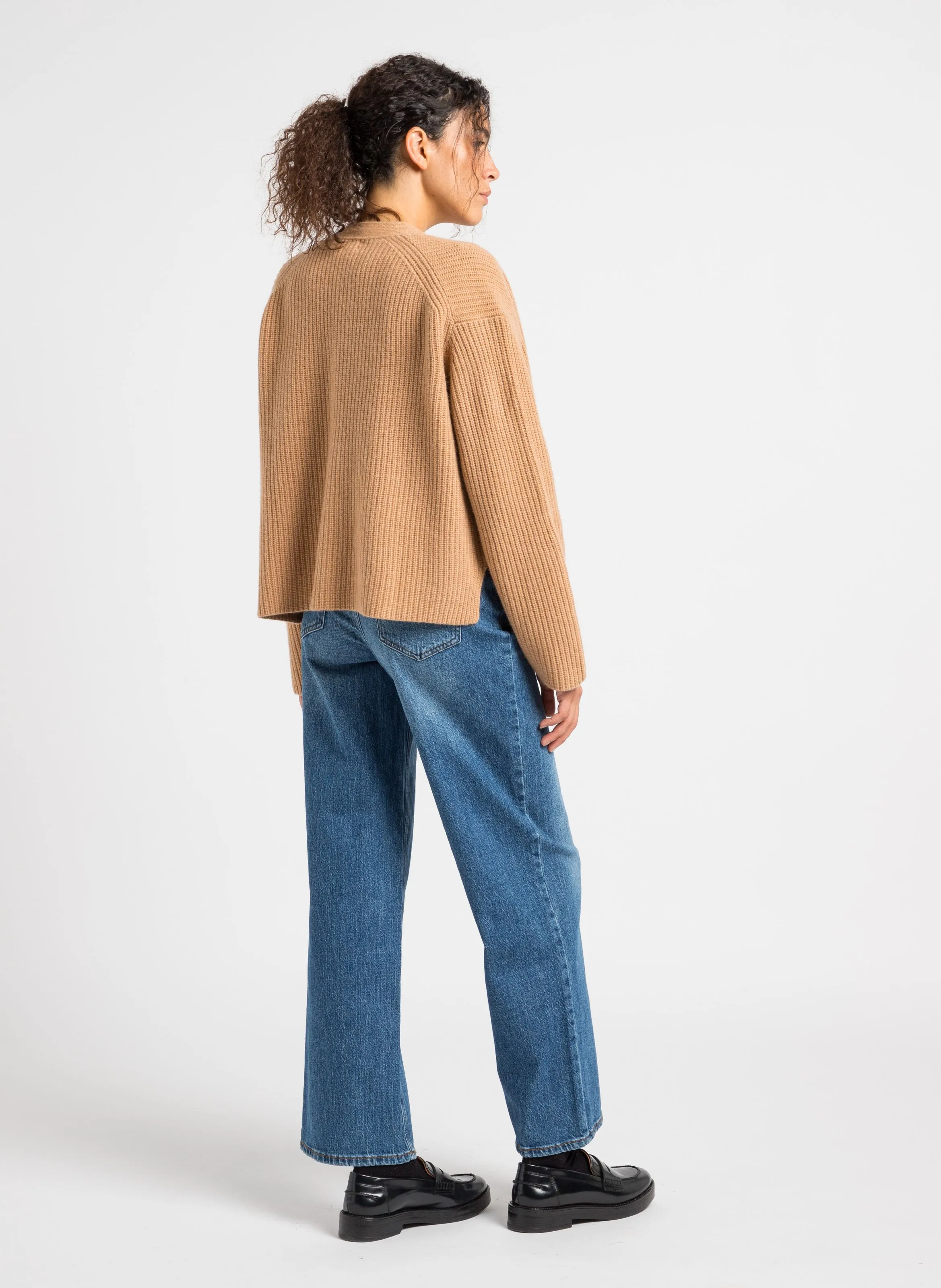  VILA   FREYA - Jeans dritti in misto cotone | Blu