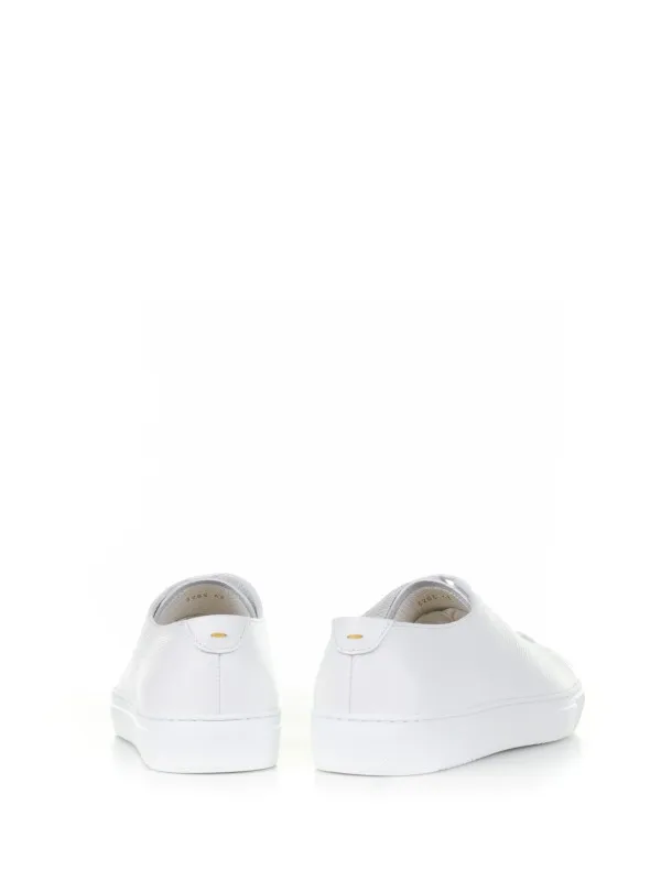 White leather sneaker