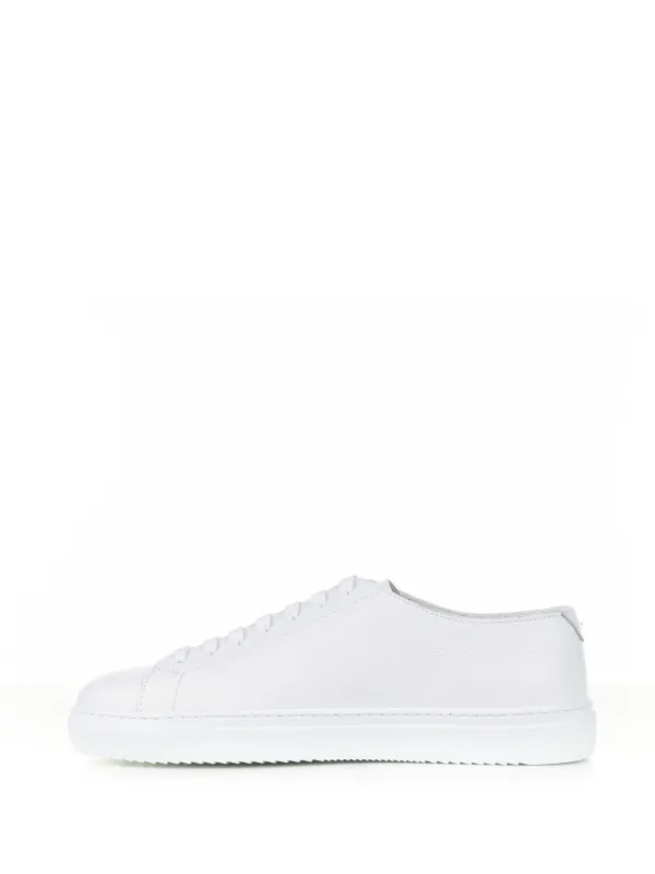 White leather sneaker