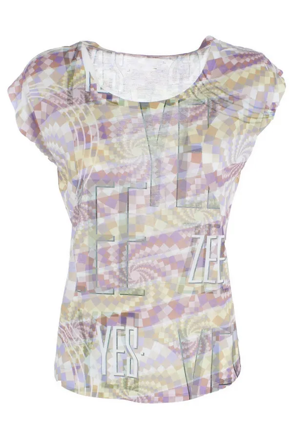 Yes Zee Sleeveless women's t-shirt T235-Y102-2001 patterned